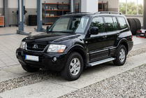 Mitsubishi Pajero Wagon III 1999–2006 Sānu sliekšņi Maya V2 (2 gab., alumīnijs) foto 1