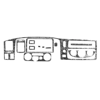 Paneļa uzlikas (1996-2002) Mitsubishi Pajero Sport 1996–2007 foto 3