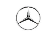 Mercedes E-klase W124 1984–1997 Aizmugurējā emblēma (nerūsējošais tērauds) foto 1