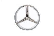 Mercedes E-klase W124 1984–1997 Aizmugurējā emblēma (nerūsējošais tērauds) foto 3