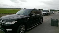 Range Rover Sport 2014–2022 Jumta reliņi Skyport (Grey) foto 3