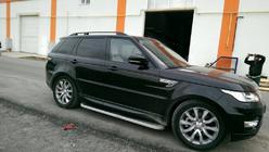 Range Rover Sport 2014–2022 Jumta reliņi Skyport (Black) foto 9