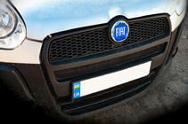 Fiat Emblēma (zila, pašlīmējoša) foto 3