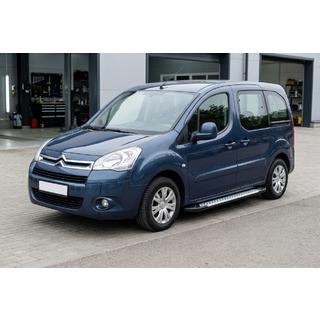 Sānu pakāpieni Allmond Grey (2 gab., alumīnija) Citroen Berlingo 2008–2018 foto 1