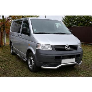 Priekšējais aizsargstienis Wave ST007 (nerūsējošais tērauds) Volkswagen T5 Transporter 2003–2010 foto 3