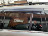 Mercedes GL class X164 2006–2012 Logu vēja deflektori (4 gab., Niken) foto 7