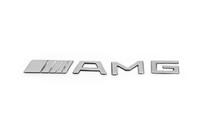 Mercedes-Benz AMG emblēma (20 cm, nerūsējošais tērauds) foto 2