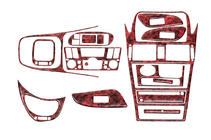 Nissan Almera N16 2000–2006 Paneļa uzlikas (03-06) Titāns foto 1