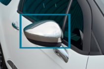 Citroen C-3 2009–2016 Spoguļu uzlikas (2 gab., nerūsējošais tērauds) foto 5