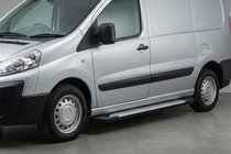 Citroen Jumpy 2007–2017 Sānu pakāpieni Allmond Grey (2 gab., nerūsējošais tērauds) foto 1
