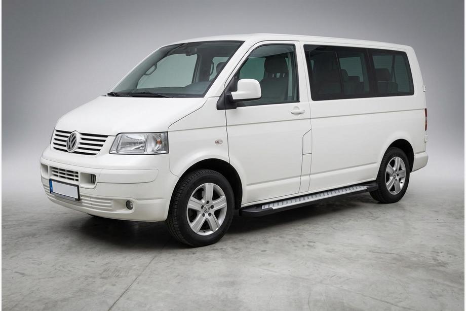 Volkswagen T5 Multivan 2003–2010 Sānu pakāpieni X5 tipa (2 gab., alumīnijs) Īsā riteņu bāze Image