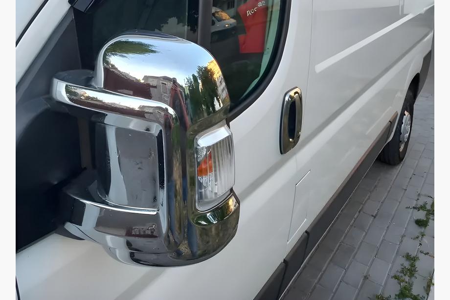 Citroen Jumper 2007–2025 Hromētas spoguļu uzlikas (2 gab., plastmasa) Image