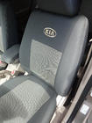 Kia Cerato 1 2004–2009 Automašīnas sēdekļu pārvalki (auduma, Classik) foto 7