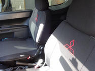 Mitsubishi Colt 2004–2012 Automašīnas sēdekļu pārvalki (auduma, Classik) foto 4
