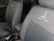 Mitsubishi Lancer 9 2004–2008 Automašīnas sēdekļu pārvalki (auduma, Classik) foto 6