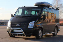 Ford Transit 2000–2014 Kengurubārs WT003 (2006-2014, nerūsējošais tērauds) foto 4
