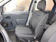 Renault Logan I 2005–2008 Automašīnas sēdekļu pārvalki (auduma, Classik) foto 9
