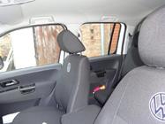 Volkswagen Amarok 2010–2022 Automašīnas sēdekļu pārvalki (auduma, Classik) foto 2