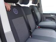 Volkswagen T5 Transporter 2003–2010 Automašīnas sēdekļu pārvalki (auduma, Classik) Priekšējie (2+1) foto 9