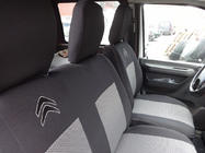 Fiat Scudo 1996–2007 Automašīnas sēdekļu pārvalki (auduma, Classik) foto 11