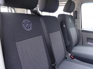 Volkswagen T5 Multivan 2003–2010 Automašīnas sēdekļu pārvalki (auduma, Classik) Priekšējie (2+1) foto 10