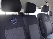 Volkswagen T5 Caravelle 2004–2010 Automašīnas sēdekļu pārvalki (auduma, Classik) Priekšējie (1+1) foto 3