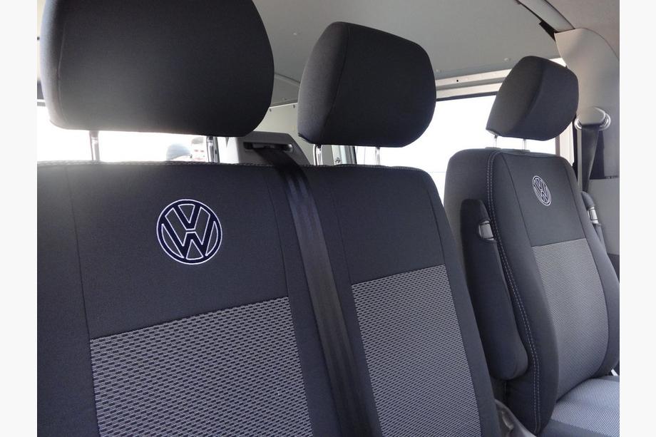 Volkswagen T5 Caravelle 2004–2010 Automašīnas sēdekļu pārvalki (auduma, Classik) Foto 3
