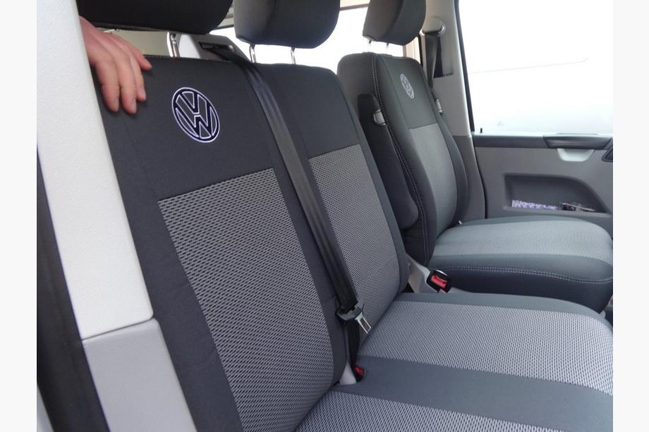 Volkswagen T5 Caravelle 2004–2010 Automašīnas sēdekļu pārvalki (auduma, Classik) Foto 9