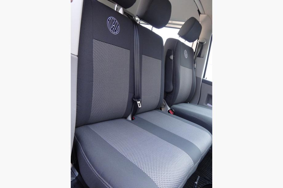 Volkswagen T5 Caravelle 2004–2010 Automašīnas sēdekļu pārvalki (auduma, Classik) Foto 12
