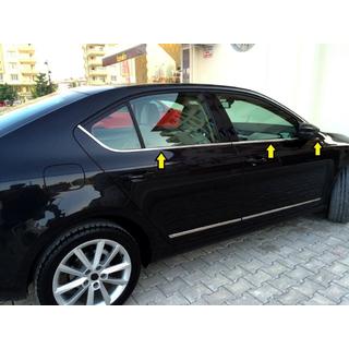 Logu apmales (6 gab., nerūsējošais tērauds) Skoda Octavia III A7 2013–2019 foto 3