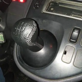 Pārnesumu pārslēga rokturis (āda) Mercedes Vito W638 1996–2003 foto 1