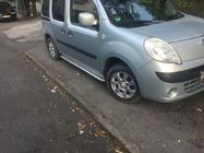 Renault Kangoo 2008–2020 Premium sānu sliekšņi (2 gab., nerūsējošais tērauds) 60 mm, īsā riteņu bāze foto 1