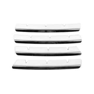 Radiatora restes uzlikas (4 gab., nerūsējošais tērauds) Volkswagen Touareg 2002–2010 foto 4