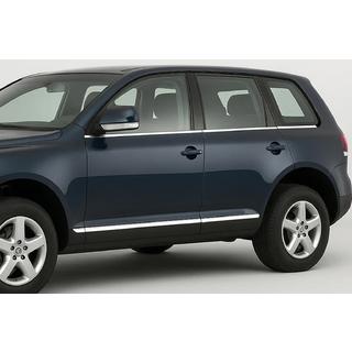 Apakšējās logu līstes (6 gab., nerūsējošais tērauds) Volkswagen Touareg 2002–2010 foto 1