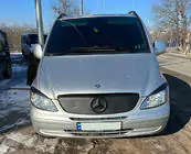 Mercedes Vito W639 2004–2014 Ziemas radiatora restes aizsegs (2003-2010) Glancēta foto 1
