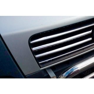 Radiatora restes uzlikas 2006-2014 (6 gab., nerūsējošais tērauds) Fiat Ducato 2006–2025 foto 4