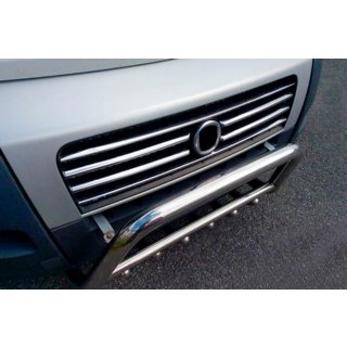 Radiatora restes uzlikas 2006-2014 (6 gab., nerūsējošais tērauds) Fiat Ducato 2006–2025 foto 2