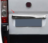 Fiat Ducato 2006–2025 Hroma līste virs numura zīmes (nerūsējošais tērauds) Carmos - turku teras foto 1