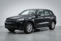 Volkswagen Touareg 2010–2018 Sānu pakāpieni Allmond Grey (2 gab., alumīnijs) foto 1