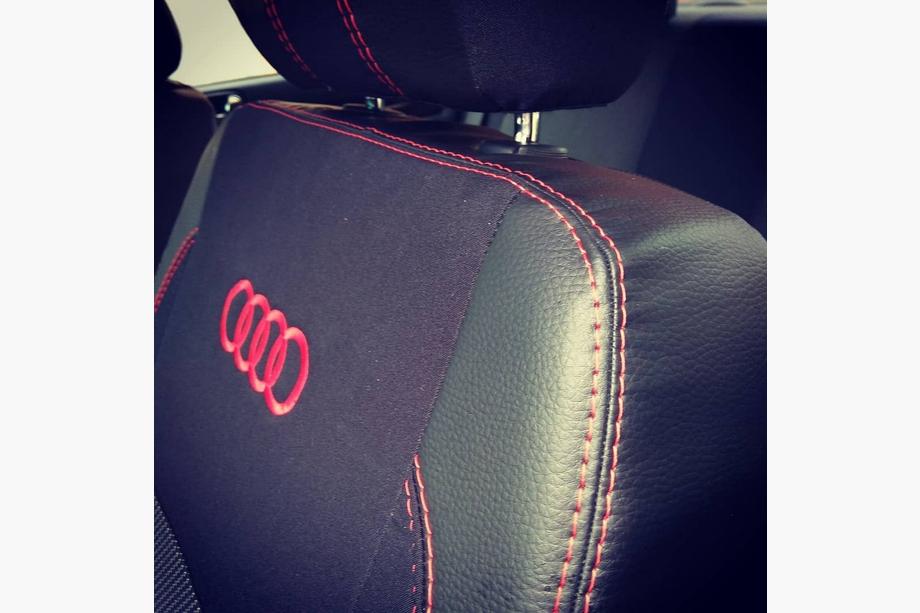 Audi A4 B5 1994–2001 Autosēdekļu pārvalki (mākslīgā āda↗audums, Premium) Foto 4