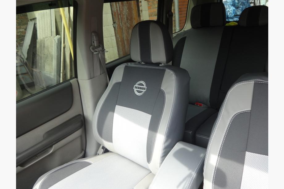 Nissan X-trail T30 2002–2007 Autosēdekļu pārvalki (mākslīgā āda↗audums, Premium) Foto 3