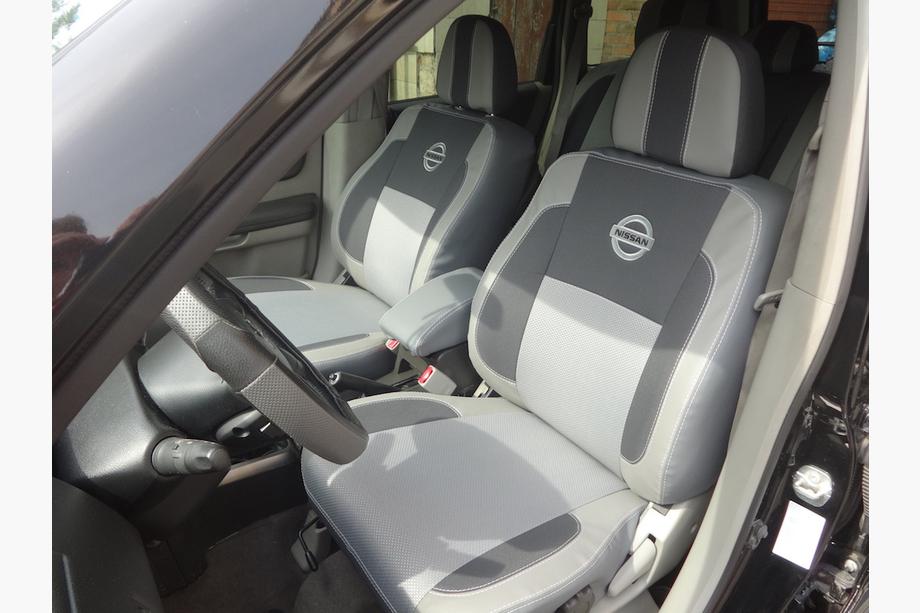 Nissan X-trail T30 2002–2007 Autosēdekļu pārvalki (mākslīgā āda↗audums, Premium) Foto 8