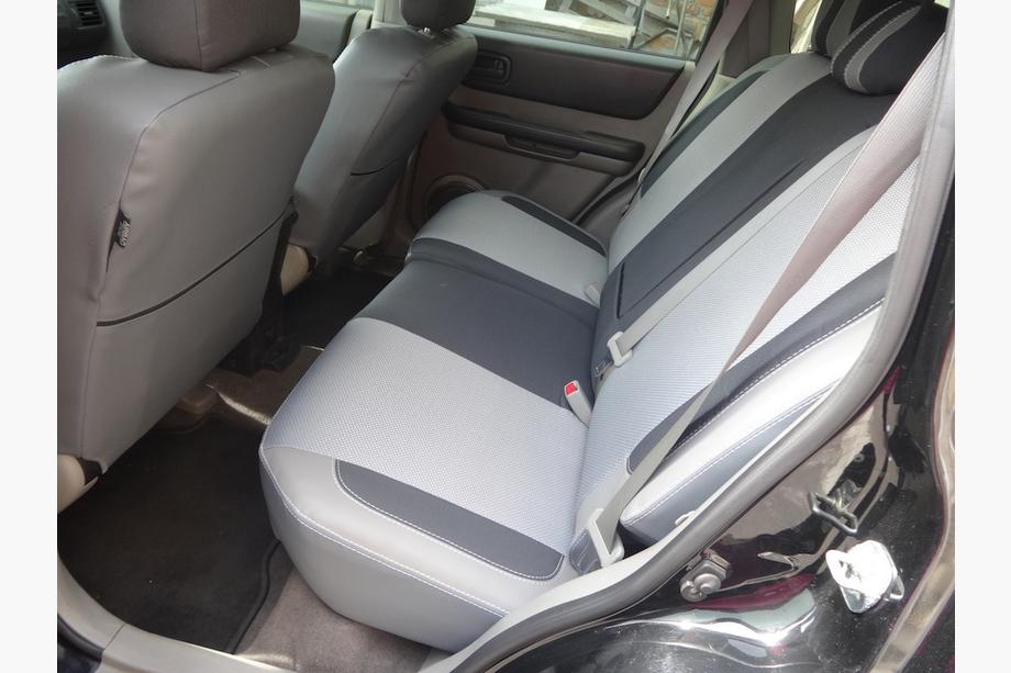 Nissan X-trail T30 2002–2007 Autosēdekļu pārvalki (mākslīgā āda↗audums, Premium) Foto 10