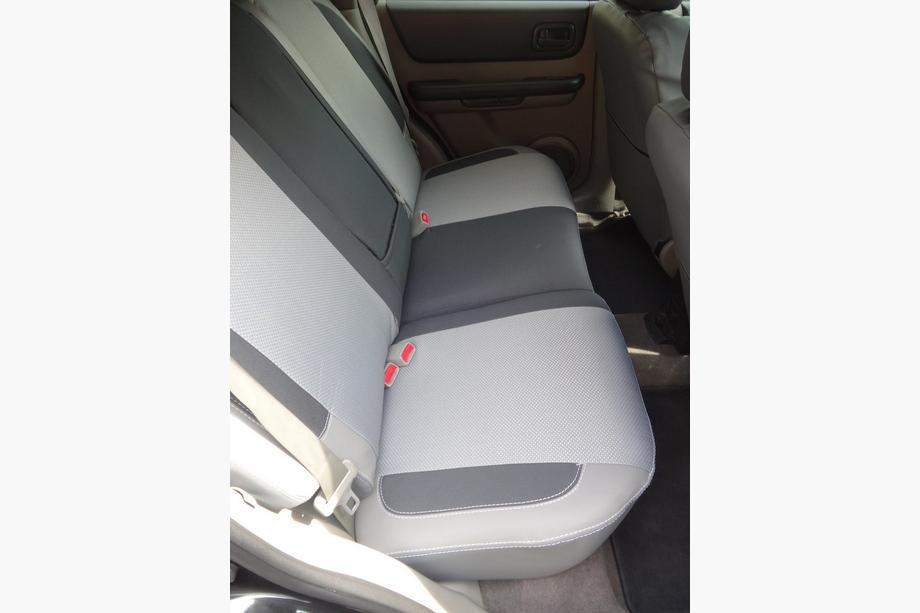 Nissan X-trail T30 2002–2007 Autosēdekļu pārvalki (mākslīgā āda↗audums, Premium) Foto 21