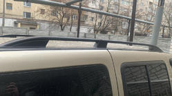 Fiat Doblo I 2005–2010 Jumta reliņi Skyport (melni) Maxi riteņu bāze foto 4