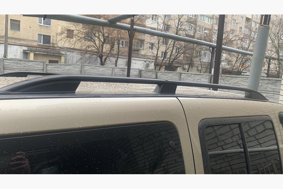 Fiat Doblo I 2005–2010 Jumta reliņi Skyport (melni) Standarta bāze Foto 4