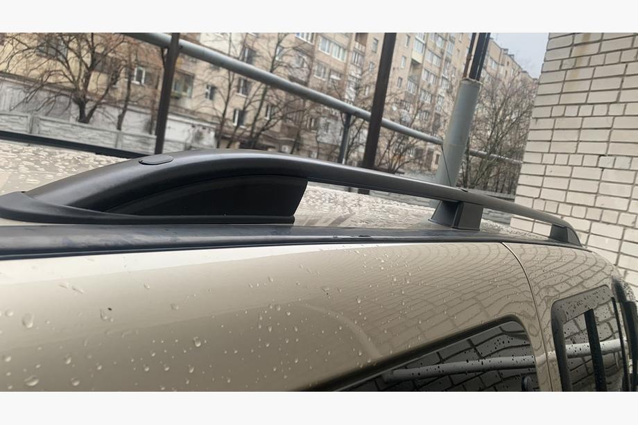 Fiat Doblo I 2005–2010 Jumta reliņi Skyport (melni) Standarta bāze Foto 2
