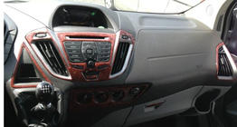 Ford Custom 2013–2022 Paneļa uzlikas Alumīnijs foto 4