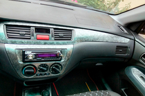 Mitsubishi Lancer 9 2004–2008 Paneļa uzlikas V1 (Meric) Alumīnijs foto 1