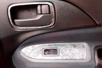 Mitsubishi Lancer 9 2004–2008 Paneļa uzlikas V1 (Meric) Alumīnijs foto 4